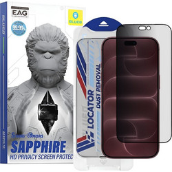 Blueo Sapphire Privacy Tempered Glass (iPhone 18 Pro Max)