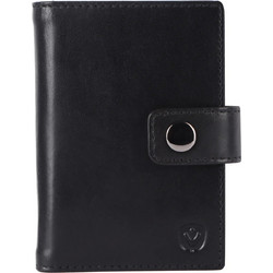 Valenta Card Wallet Leather MagSafe Black - Valenta