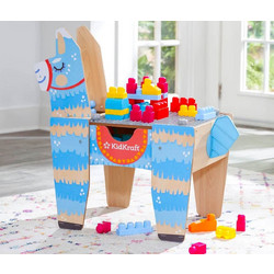 ΠΑΙΔΙΚΌ ΔΩΜΆΤΙΟ & ΔΙΑΚΌΣΜΗΣΗ KIDKRAFT, LLAMA ΡIΓATA BUILDING BRICKS TABLE 2593