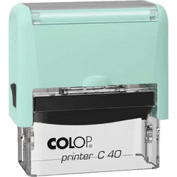 Σφραγίδα Colop C40 6 Σειρών Pastel Mint