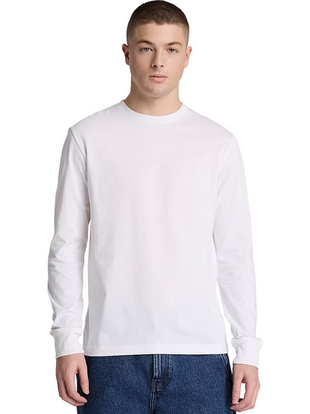 TIMBERLAND EMBROIDERED ΜΠΛΟΥΖΑ ΑΝΔΡΙΚΗ TBC0YHBT-100 (100/WHITE)
