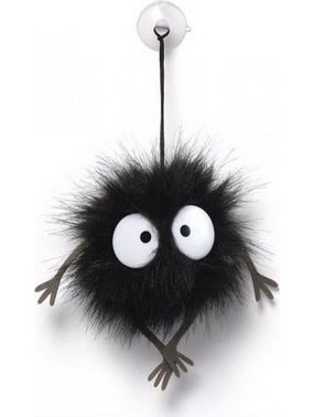 Semic Studio Ghibli Noiraude Ball Chain Λούτρινο 7cm