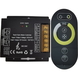 ΣΕΤ ΤΗΛΕΚΟΝΤΡΟΛ+ΔΕΚΤΗΣ CCT DC5-24V 30A ΜΕ ΜΙΚΡΟΦΩΝΟ / JLSYNC02