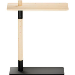 Karup Adjust Βοηθητικό Τραπεζάκι Σαλονιού 101 Clear Lacquered Pine
