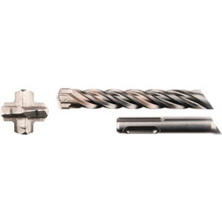 MAKITA Β-58257 Τρυπάνι Τετράκοπο SDS-PLUS NEMESIS 4555mm Με Διάμετρο 10mm