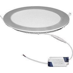Led SMD slim panel O22 18W 120 4000K Ασημί (21-018161)