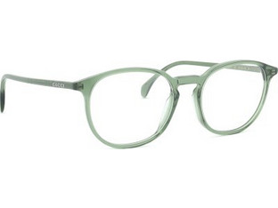 Gucci GG0551O 027 Ανδρικός Σκελετός Γυαλιών Οράσεως Κοκάλινος Γκρι Άσπρος