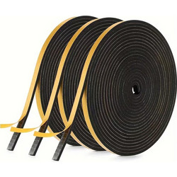 Αφρώδες σφραγιστικό αυτοκόλητο EPDM 5x5mm 10m 10τμχ