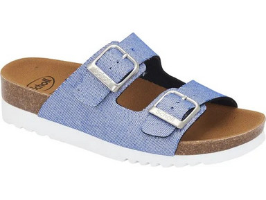 Scholl Greeny Mule Denim F299341017