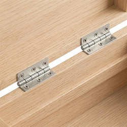 VidaXL Άξονας 24 τμχ. 44 x 31 x 5 mm Ασημί Ατσάλι