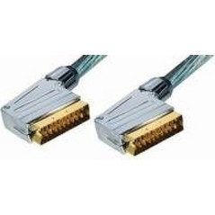 SCART σε SCART 21 pins όλα συνδεδεμένα επίχρυσο 3.0μ