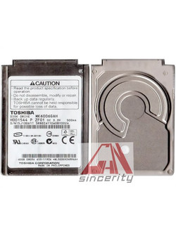 Toshiba MK6006GAH 60GB HDD Σκληρός Δίσκος 1.8" IDE ATA 4200rpm με 2MB Cache