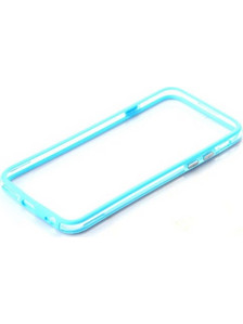 Θήκη Stylish Protective Bumper Frame για iPhone 6 4.7" - Γαλάζιο / Διάφανο (OEM)