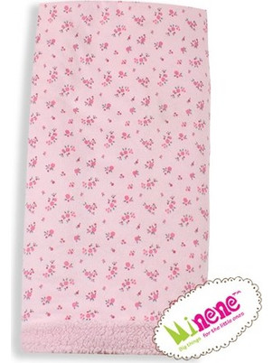 Minene Κουβέρτα Αγκαλιάς Fleece 75x100 Ροζ