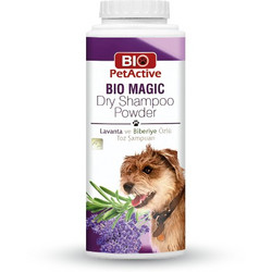 Σαμπουάν Bio Petactive Magic Dog Σκόνη Στεγνού Καθαρισμού με Λεβάντα 150gr