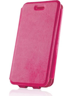 Θήκη Smart Stand Sony Xperia E Δερματίνης Flip Ροζ