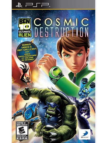 Ben 10 Ultimate Alien Cosmic Destruction PSP