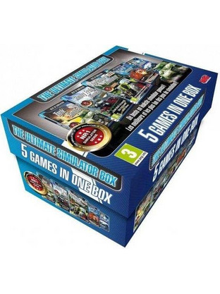 The Ultimate Simulator Box (Tank Simulator & Heavy Freight Simulator & Agricultural Simulator & Rail Cargo Simulator & Airport Simulator) PC
