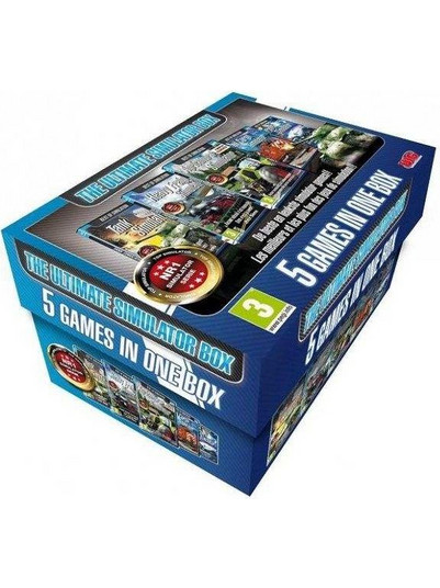 The Ultimate Simulator Box (Tank Simulator & Heavy Freight Simulator & Agricultural Simulator & Rail Cargo Simulator & Airport Simulator) PC