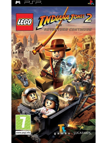 Lego Indiana Jones 2 The Adventure Continues PSP