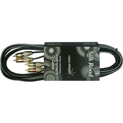ΚΑΛΩΔΙΟ SILK ROAD 5 ΜΕΤΡΑ 2 RCA PLUG TO 2 RCA PLUG TRC1075M
