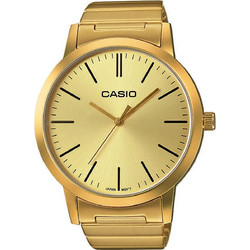Casio Γυναικείο Ρολόι με Χρυσό Μεταλλικό Μπρασελέ LTP-E118G-9AEF
