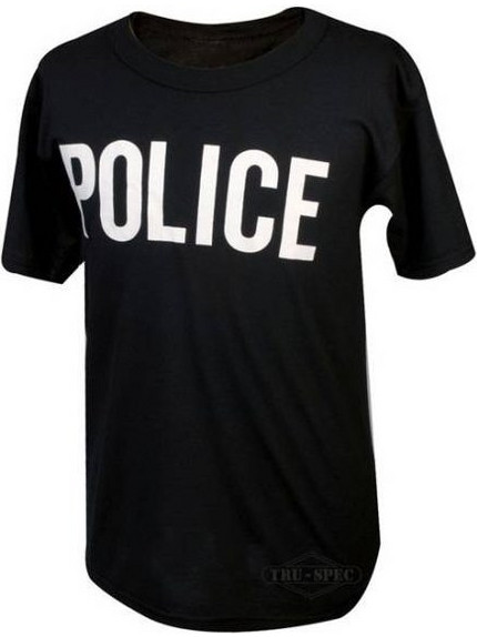 TRU-SPEC Police T-Shirt - Black