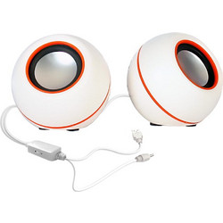 Reina RT-252A Ηχεία Υπολογιστή 2.0 6W White