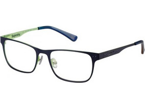 Superdry Mason 013 Ανδρικός Σκελετός Γυαλιών Οράσεως Μεταλλικός Μπλε