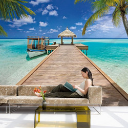 Φωτοταπετσαρία τοίχου Komar 8-921 Beach Resort (Maldives Beach) 368x254cm