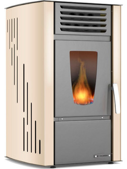 Thermiki P12 Aero Beige Αερόθερμη Σόμπα Πετρελαίου 12.24kW