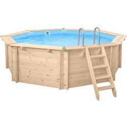 Interline Bali Πισίνα Ξύλινη Φ655x136cm