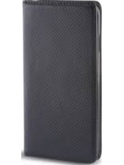 Μαγνητική Δερματίνη Flip Θήκη Stand Design Clothing για Huawei Y5 2018 / Honor 7s Μαύρο (OEM)