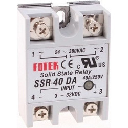 Solid State Relay Module SSR-40DA 40A 3-32V DC 24-380V