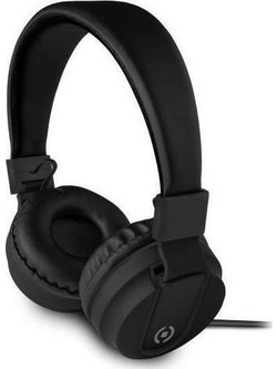 Celly Ultrabeat Ενσύρματα & Ασύρματα Bluetooth Ακουστικά Over Ear Μαύρα
