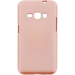 Θήκη Mercury i-Jelly για Samsung J120 Galaxy J1 (2016) Back cover TPU Metal Roze Gold