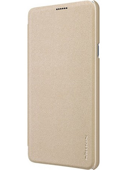 Θήκη Nillkin Sparkle Folio για LG G710 G7 ThinQ Flip Cover Gold
