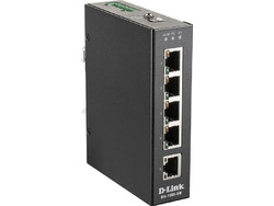 D-Link DIS-100E-5W Unmanaged L2 Switch με 5 Θύρες Ethernet 100Mbps