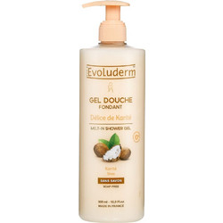 Evoluderm Delice De Karite Αφρόλουτρο σε Gel 500ml