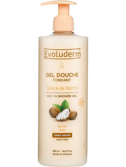 Evoluderm Delice De Karite Αφρόλουτρο σε Gel 500ml