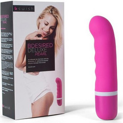 bswish Bdesired Deluxe Pearl Δονητής G-Spot 15cm Pearl Rose