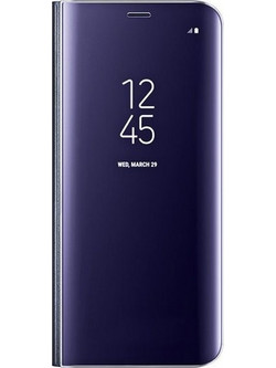 Samsung Galaxy S7 Edge G935F Θήκη Clear View Violet (oem)