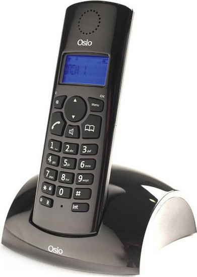 Ασύρματο τηλέφωνο Osio OSD-8610 Ασύρματο Τηλέφωνο με Ανοιχτή Ακρόαση Μαύρο