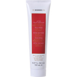 Korres Wild Rose Exfoliating Cream Μανδελικό Scrub Προσώπου 150ml