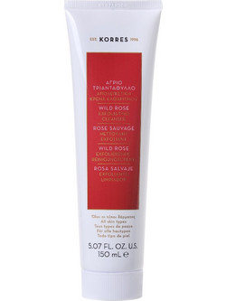 Korres Wild Rose Exfoliating Cream Μανδελικό Scrub Προσώπου 150ml