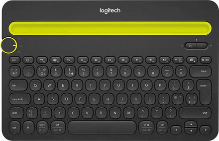 Πληκτρολόγιο Logitech K480 Black Ασύρματο Πληκτρολόγιο για Tablet