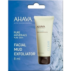 Ahava Time To Clear Facial Mud Exfoliator Scrub Προσώπου 8ml