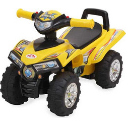Cangaroo Moni ATV Περπατούρα Αυτοκινητάκι 12m+ Κίτρινη 551