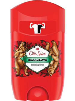 Old Spice Bearglove Ανδρικό Αποσμητικό Stick Χωρίς Αλουμίνιο 50ml