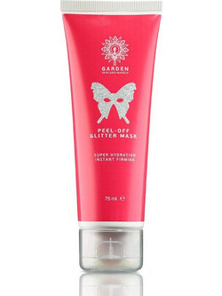 Garden Glitter Peel-Off Μάσκα Προσώπου για Καθαρισμό Ενυδάτωση & Αντιγήρανση με Υαλουρονικό 75ml